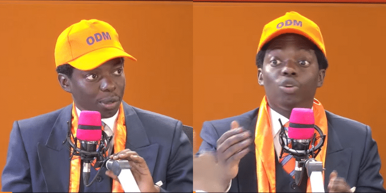 ODM Youth League leader Kasmuel Mcoure
