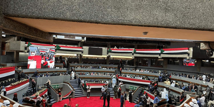 Sudan RSF and its allies at KICC in Nairobi on February 18, 2025. PHOTO/UGC.