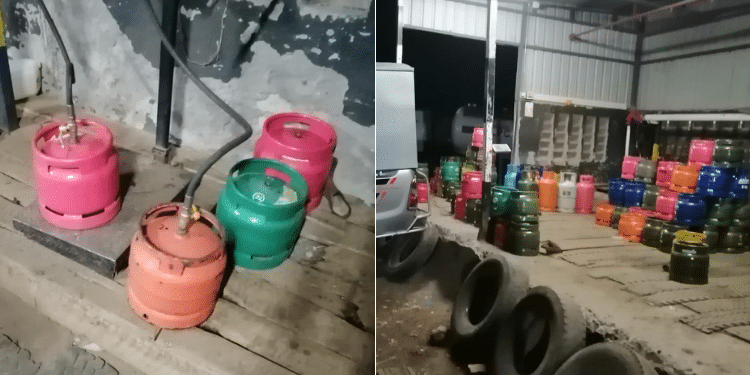 EPRA Raids Illegal Gas Refilling Point in Meru