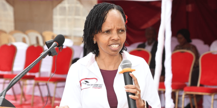 KUCCPS CEO Dr Agnes Mercy Wahome. PHOTO/KUCCPS. KCSE