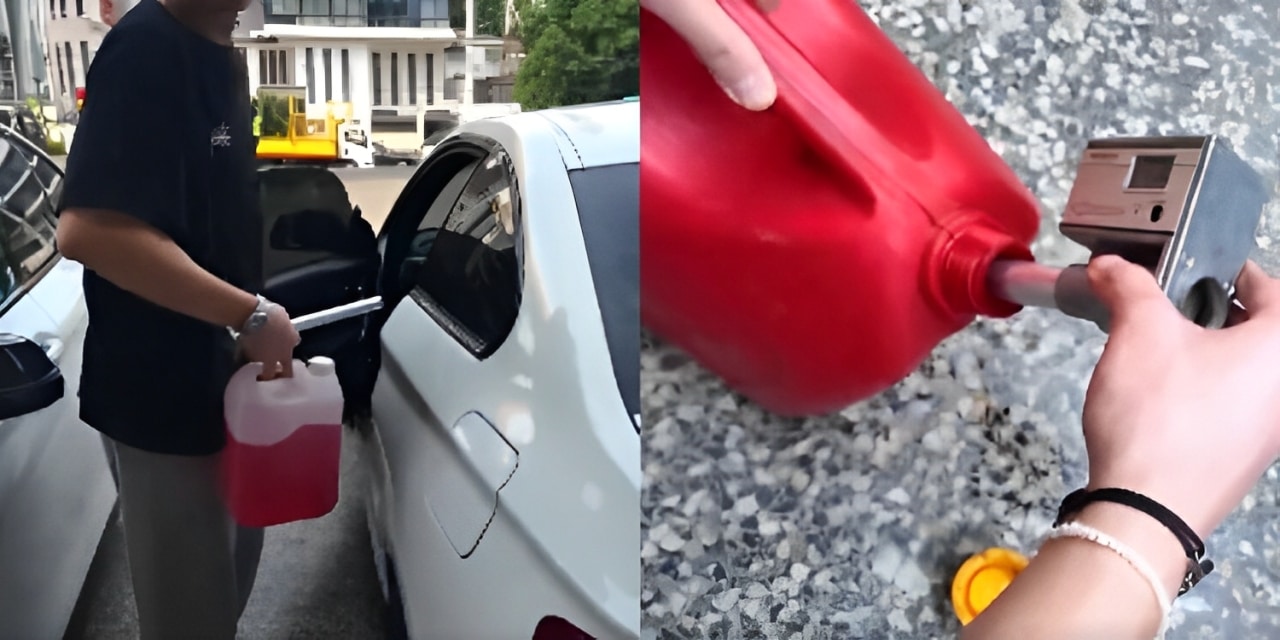 A viral V-Power fuel quality test by an automotive content creator.