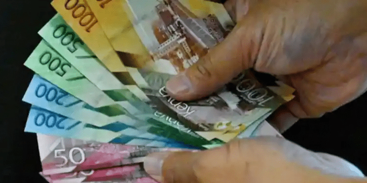 Someone holding Kenya banknotes FILE PHOTO/POOL