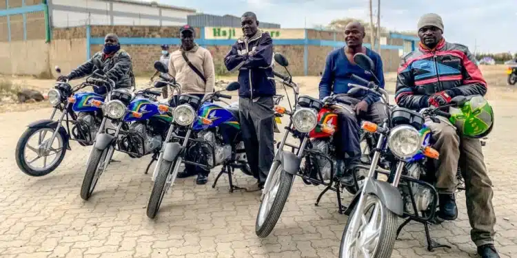Boda Boda RIDERS. Photo/ Unchorlight Kenya Limited