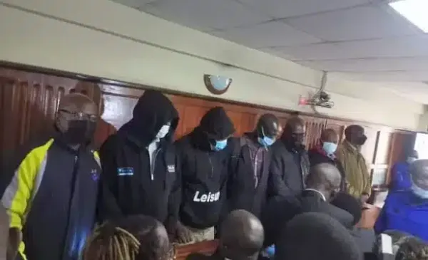 Officers appear at the High Court, Nairobi