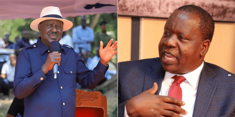 Raila Takes Stand on Matiang’i Vying for President