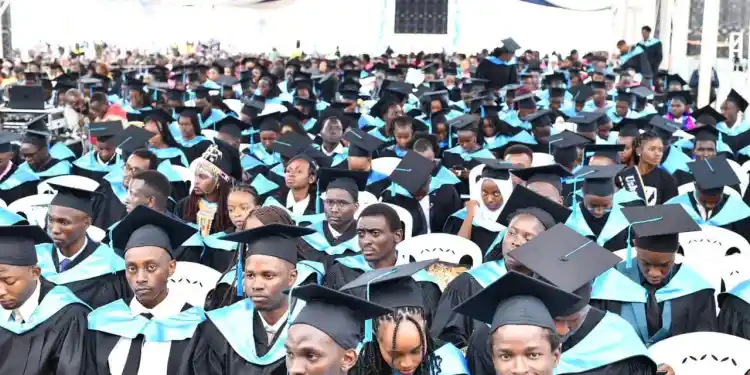 Graduates of Zetech University. Photo/ Zetech University