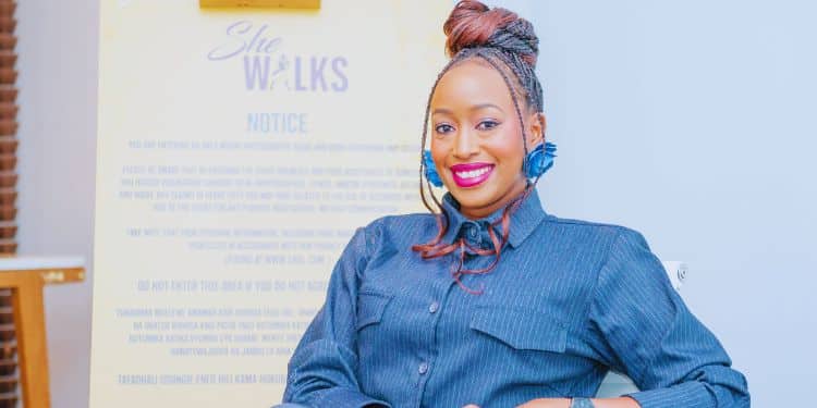 Media personality Janet Mbugua at the What Women Want Summit 2025.