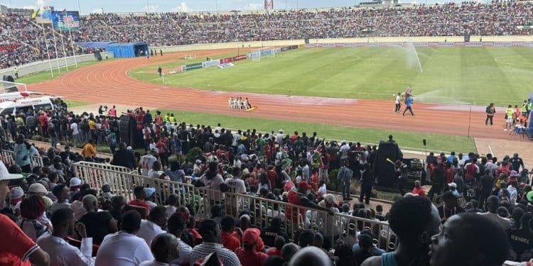 Nyayo stadium footbal match