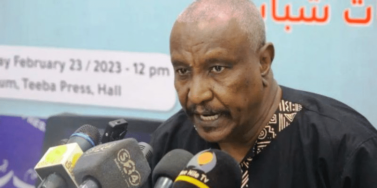 Sudanese opposition politician Yassir Arman. PHOTO/ Sudan Tribune. Yassir Arman