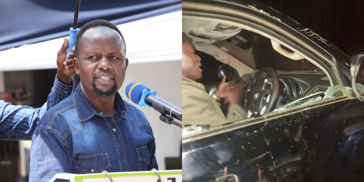 Natembeya Attacked by Goons at Chebukati’s Home in Sabatia