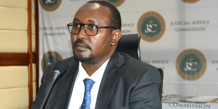 Abdulqadir Lorot appearing at the selection panel PHOTO/IEBC