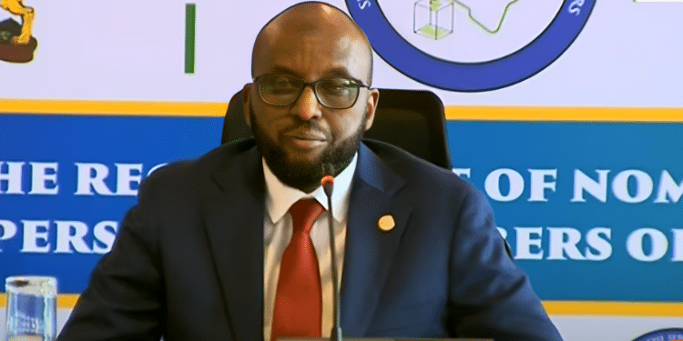 Abdihafid Yarow appearing at the IEBC selection panel PHOTO/ Citizen