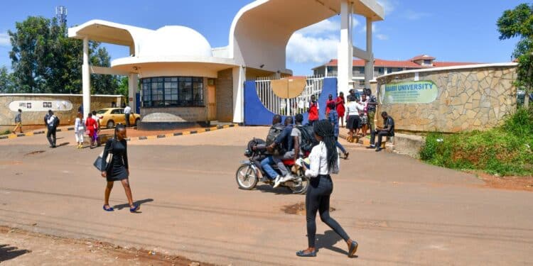 An entrance of Kibabii University. Photo/ Kibabii