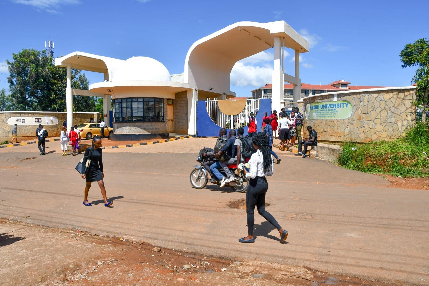 An entrance of Kibabii University. Photo/ Kibabii