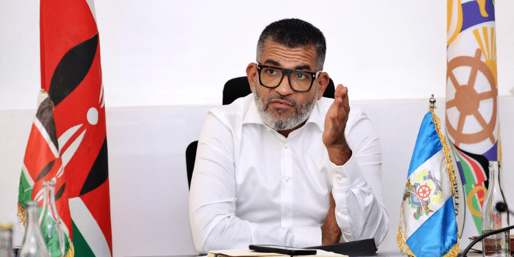 Mombasa Governor Abdulswamad Nassir. Photo/ Mombasa County Govt