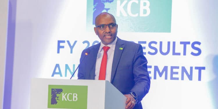 KCB Group CEO Paul Russo during a past event. PHOTO/Courtesy. KCB