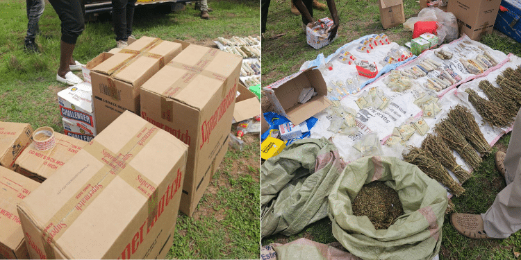 NACADA Seizes Bhang, Illicit Liquor & Cash Safes in Bondo