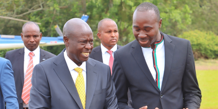 Police arrest Manyatta Member of Parliament Gitonga Mukunji