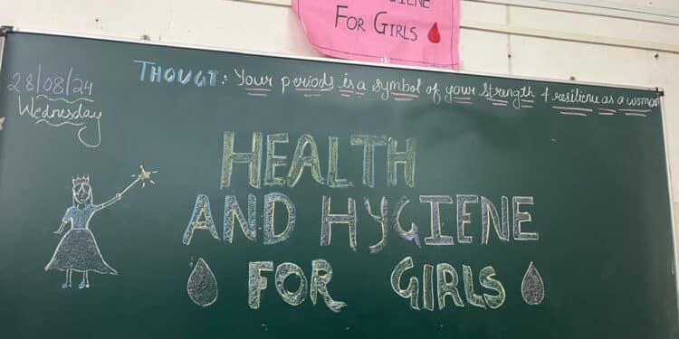Menstrual Health Images. Photo: Sspm Day School And Junior College