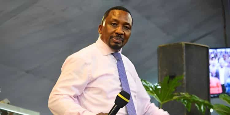 Neno Evangelism Centre leader Apostle James Ng’ang’a.