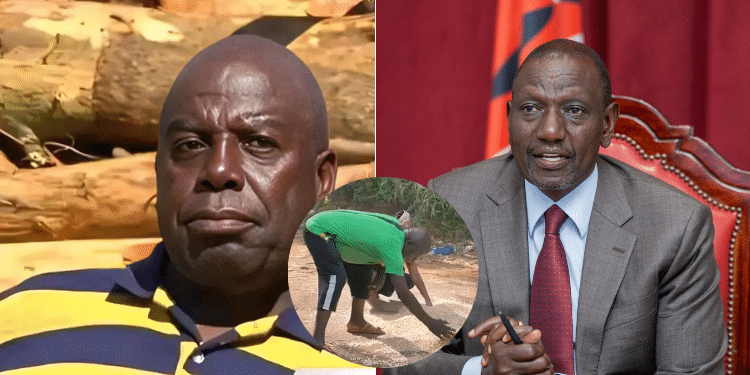 Former Vihiga Dg Caleb Amaswache Now Selling Firewood