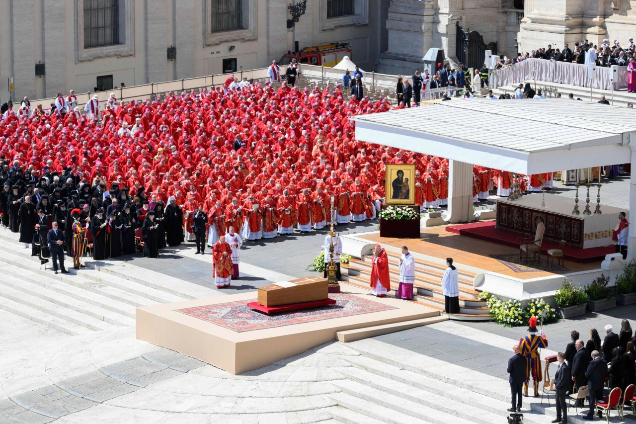 Debate over the possibility of a black pope to succeed Pope Francis.