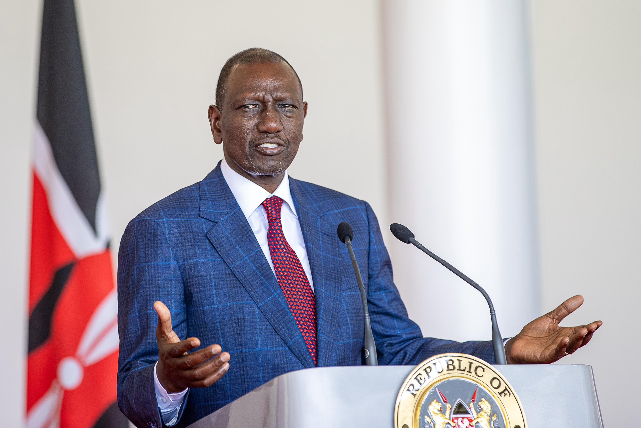 Ruto Addresses Police IG Kanja Attending Political Rallies