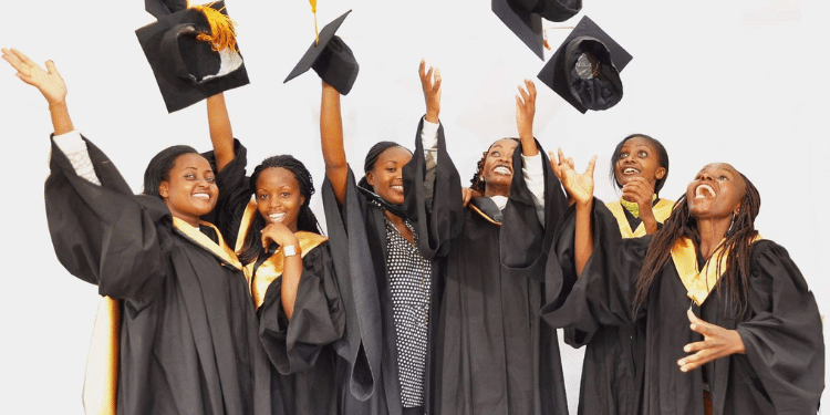 Graduading students at MMUST PHOTO/ MMUST