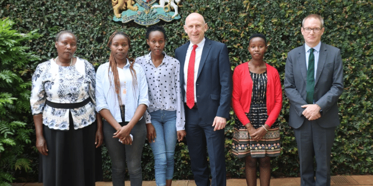 UK MP John Healey Meets Family of Agnes Wanjiru, Killed by British Soldiers PHOTO/ Gov.UK