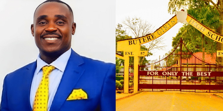 A Collage of Cleophas Malala and Butere Girls High School PHOTO/Malala/Butere Girls. Ruto