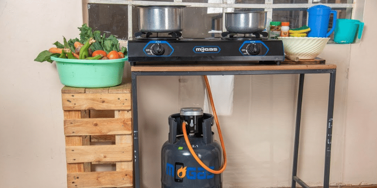 A Kitchen that Uses M-Gas PHOTO/InfoKe