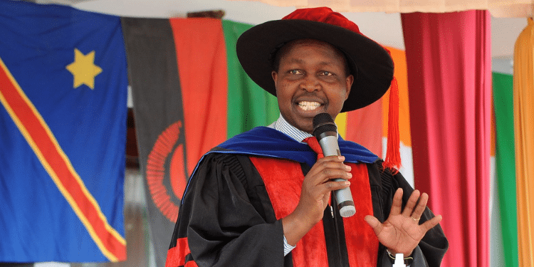International Leadership University Prof. Tim Kiruhi, Vice-Chancellor. Photo/Ilo.
