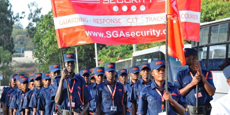 Sga Security Guards. Photo/ Sga