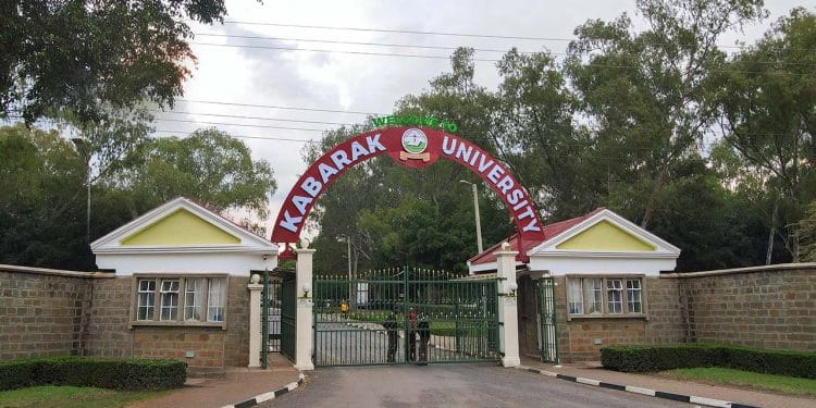 Kabarak University entrance gate. Photo/ Kabarak University
