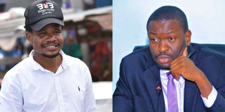A collage of Nairobi Senator Edwin Sifuna and Mumias East MP Peter Salasya PHOTO/Peter Salasya/ Citizen.