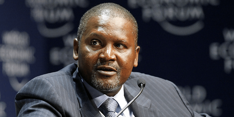 Aliko Dangote.
