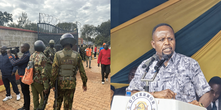 Kitale Home of Natembeya Raided by Police