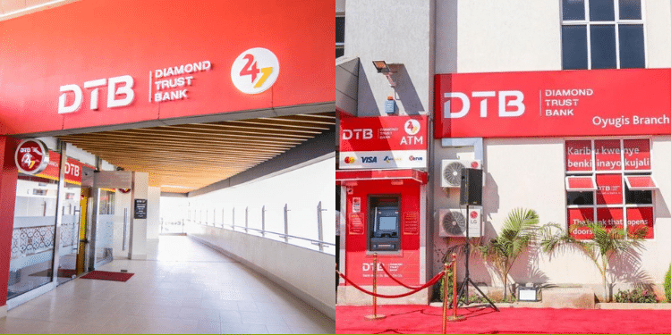 Diamond Trust Bank (DTB) PHOTO/The Trading Room /DTB