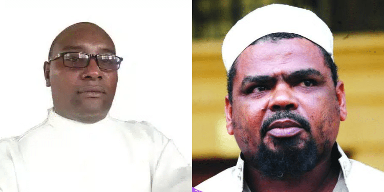 A collage of the late Father John Maina and Sheikh Rogo who were killed under mysterious circumstances PHOTO/ Standard