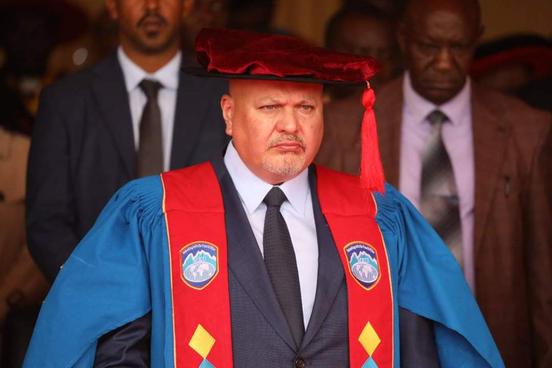 ICC Chief Prosecutor Karim Khan represented William Ruto at the Hague