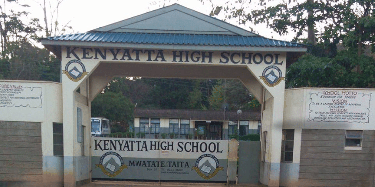 Kenyatta High School Mwatate students in 2016. PHOTO/Mark Patrick