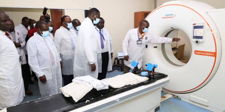 The Principal Secretary, State Department of Medical Services, Ministry of Health Dr. Ouma Oluga made his maiden visit to Moi Teaching and Referral Hospital (MTRH) on 28th April 2025