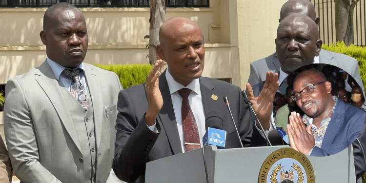 DCI Says Koimburi Knew Abductors Who Helped Him Tear Clothes