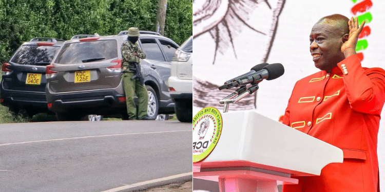 Alleged Gachagua Arrest