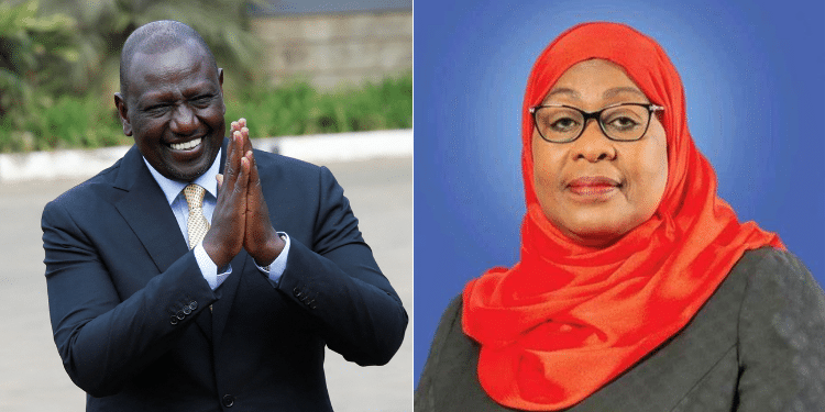 Ruto Asks Suluhu for Forgiveness on Behalf of Kenyans
