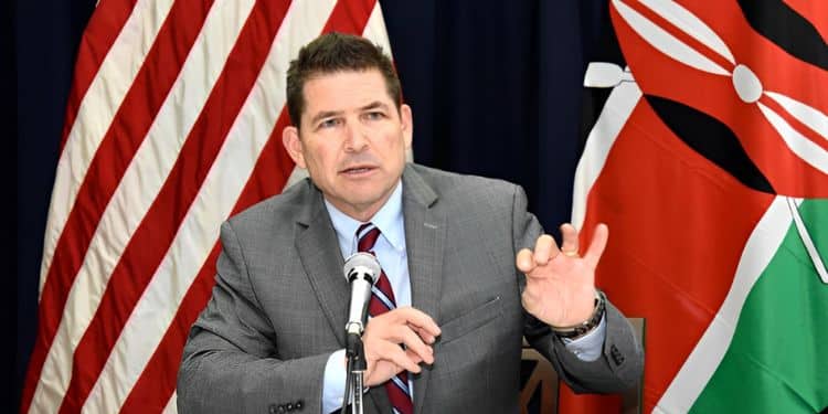 Former US Ambassador to Kenya Kyle McCarter