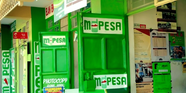 Kiosks in Kenya that allow M-Pesa transactions PHOTO/Mwakilishi.com
