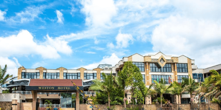 A photo of the Weston Hotel in Nairobi. PHOTO/Weston Hotel.