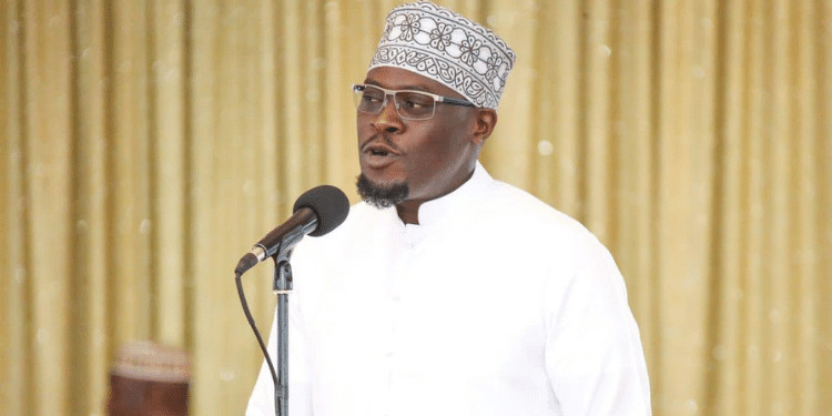 Nairobi Governor Johnson Sakaja during the Ramadhan Kareem celebration on April 12, 2023. PHOTO/Sakaja X.