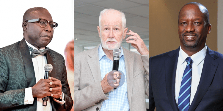 A photo collage of Patrick Quarcoo, William Pike, and Kiprono Kittony. PHOTO/Radio Africa/The Star/CDSC.